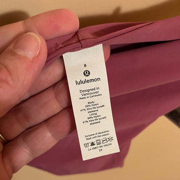 LAST CHANCE | NWT Lululemon Sun Soaker Cheeky Low Rise Bottom in Moss Rose - Picture 7 of 9